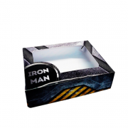 Коробка для мыла №46 "Iron man2" размер 15х11х4см