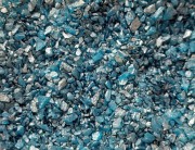 Песок кварцевый (мелкие цветные камни для декора), цв.Синий металлик - 100гр