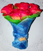 3D "Букет роз в упаковке"