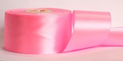 Лента 40 мм  атлас, цвет Розовый - 1 м