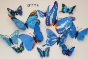 Бабочки на магните, Набор (цв. микс) упак.12 шт.