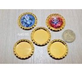 Крышечки под кабошоны / основа-рамка