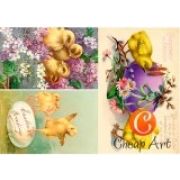 Декупажная карта "Easter greetings", формат А4