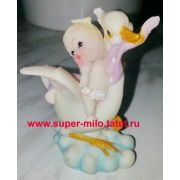 3D "Аист с Младенцем"