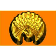 Форма для мыла - Павлин