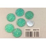 Стразовые серединки пластик 25мм