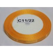 Однотонная атласная лента 6мм *22,5 - 1 бобина