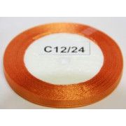 Однотонная атласная лента 6мм *22,5 - 1 бобина