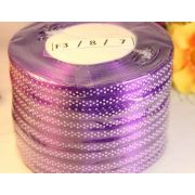 Атласная с рис. горох 6мм * 45м - 1 бобина (F3/6/7)