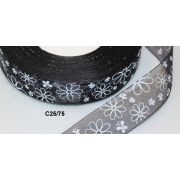 Органза с рис. 25мм - 1м