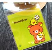 Пакетик с липким слоем 10*10см.Handmade For You (желтый)