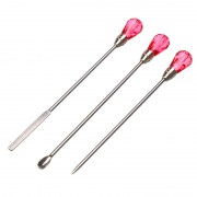 Инструменты для создания ювелирных изделий из эпоксидной смолы (Комплект из 3-ёх изделий)