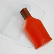 Бутылка коньяка, форма для мыла пластиковая