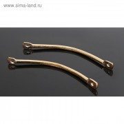 Коннектор 34мм, цвет:Золото - 1шт