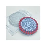 Коврик вязаный, пластиковая форма для мыла