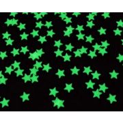 Светящиеся в темноте 3D звёзды. D-10мм. Набор- 20шт