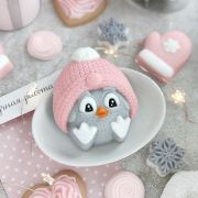 Птиц в шапке, пластиковая форма для мыла