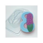 8 марта - Гиацинт, пластиковая форма для мыла