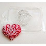 Сердце узорное