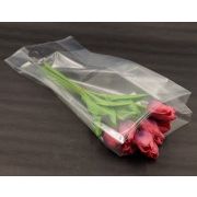 Пакет прозрачный с центральным швом и отверстиями под пальцы 18*9*34см - 1шт