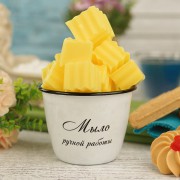 Наклейки "Мыло ручной работы", Прозрачные. Размер: 5х5 см