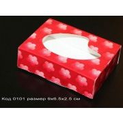 0101 Коробочка для упаковки мыла размер 9х6.5х2.5 см