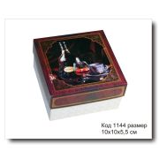 Коробочка для подарка «Мужской набор», размер 10х10х5.5 см