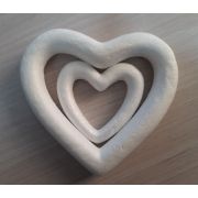 Сердца из пенопласта,79*75мм,135*120мм