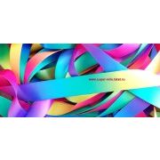 Лента атлас 25 мм "РАДУГА" - 1 м