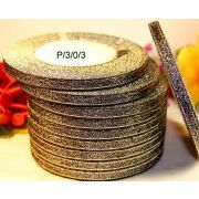 Парча (металлизированная с люрексом) (F3/0/3) 6мм * 22,5 - 1 бобина