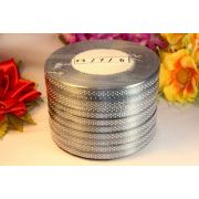 Атласная с рис. горох 6мм *1м (F3/7/6)