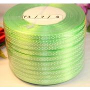 Атласная с рис. горох 6мм *1м (F3/7/4)