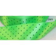 Лента атласная с рис. горох 25мм - 1 м