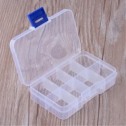 Пластиковый бокс, прозрачный 10.8x7x2.3 см - 1 шт.
